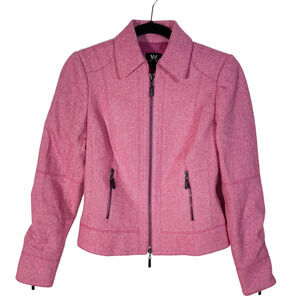 W by Worth Pink Tweed Jacket